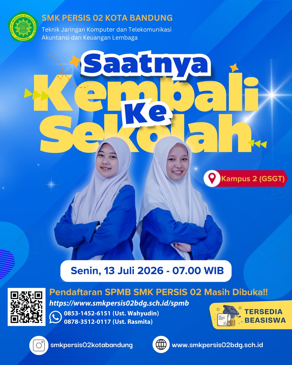 Saatnya Kembali ke Sekolah!