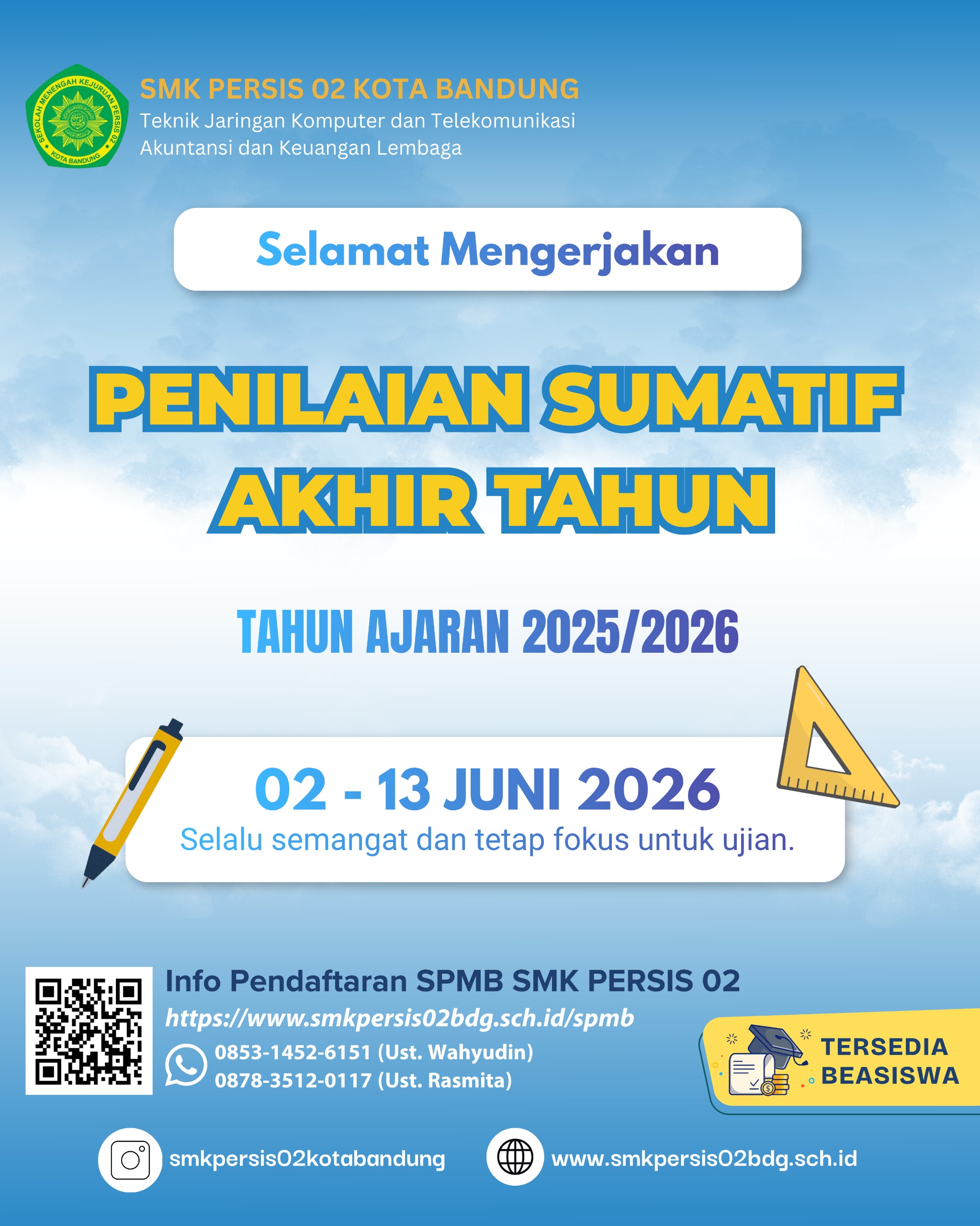 Penilaian Sumatif Akhir Tahun (PSAT) 2025/2026