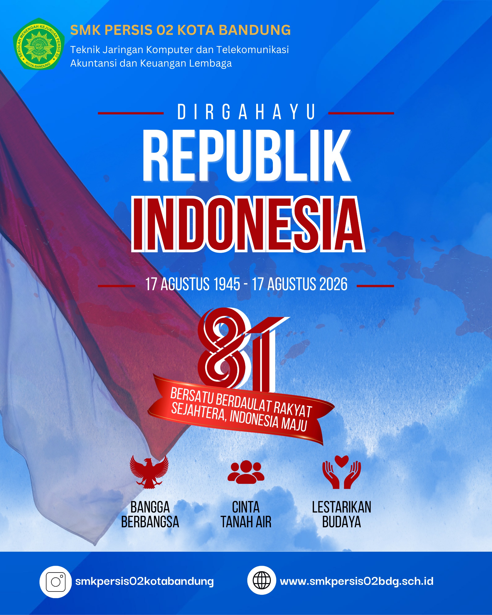 Dirgahayu Republik Indonesia 🇮🇩✨