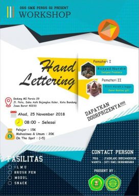 WORKSHOP | Hand Lettering