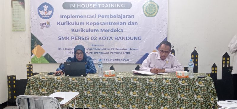 In House Training Implementasi Pembelajaran Kurikulum Merdeka 2023